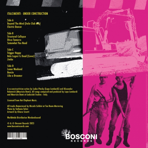 ( BOSCOLP 04 ) ITALCEMENTI ( Robotnick & Lombardi ) - Under Construction ( 2X12" ) Bosconi