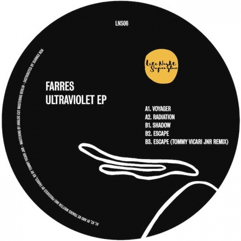( LNS 06 ) FARRES - Ultraviolet EP ( 12" ) Late Night Superglue