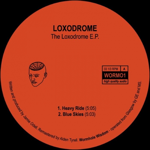 (  WORMO 1 ) LOXODROME - The Loxodrome EP (reissue) (12") Wormhole Wisdom Holland