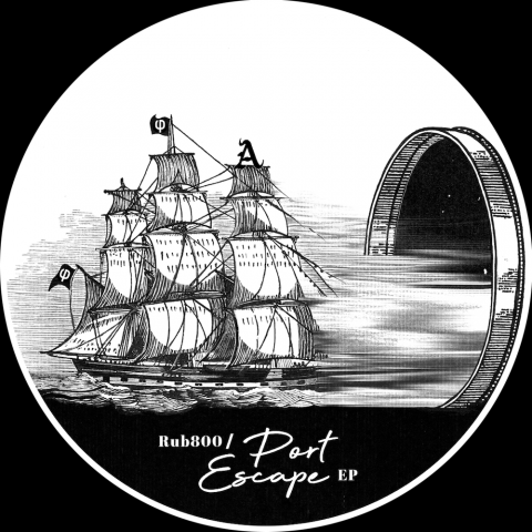 ( PHI 009 ) RUB800 - Port Escape EP ( 12" vinyl ) Phi