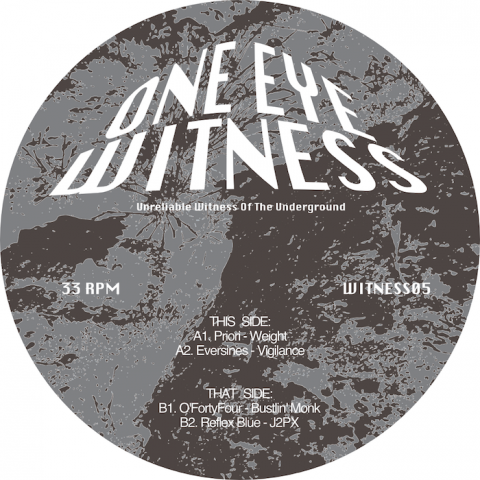 ( WITNESS 05 ) VARIOUS ARTISTS - WITNESS05 ( 12" ) One Eye Witness