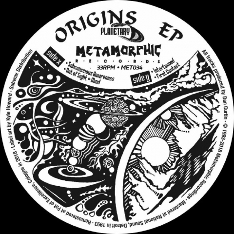 ( MET 034 ) PLANETARY - Origins EP (12") Metamorphic US