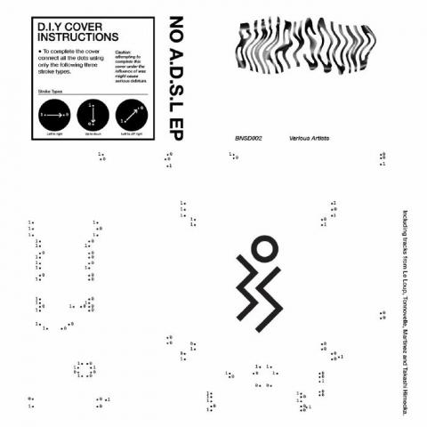 ( BNSD 002 ) LE LOUP / TONNOVELLE / MARINEZ / TAKASHI HIMEOKA - No ADSL EP (12") BinarySound