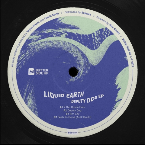 ( BSU 009 ) LIQUID EARTH - Deputy Dog EP ( 12" ) Better Side Up