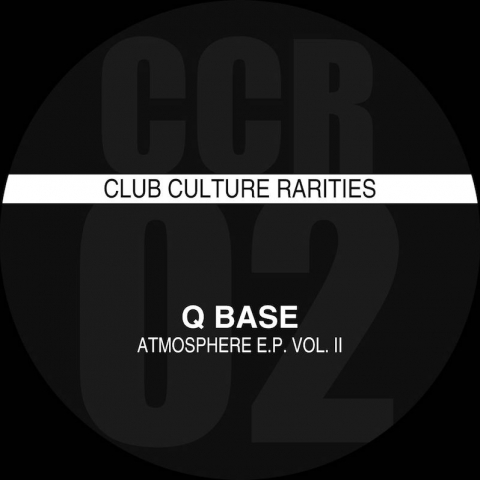 ( CCR-002 ) Q BASE - Atmosphere EP Vol. II ( 12" Red Vinyl ) Club Culture Rarities