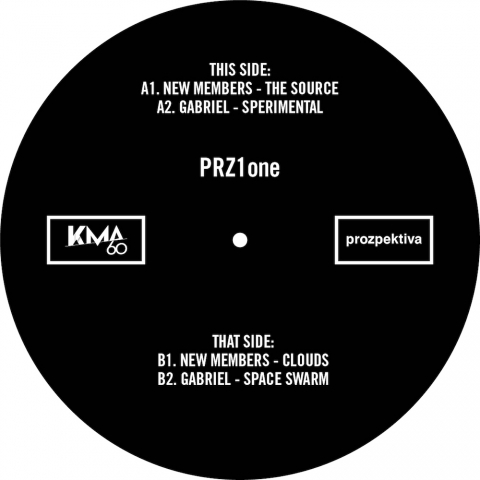 ( PRZ1one ) NEW MEMBER & GABRIEL - PRZ1one ( 12" vinyl ) Prozpektiva