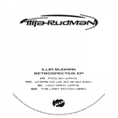 ( MAZE 01 ) LLIJA RUDMAN - Retrospective EP ( 12" ) Maze