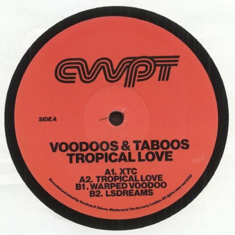 ( CWPT 004 ) VOODOOS & TABOOS - Tropical Love (12") CWPT