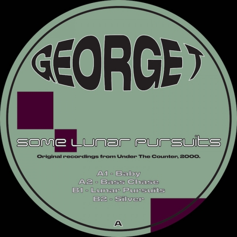 ( AGT 004 ) GEORGE T - Some Lunar Pursuits ( 12" vinyl reissue ) AGT Recrods