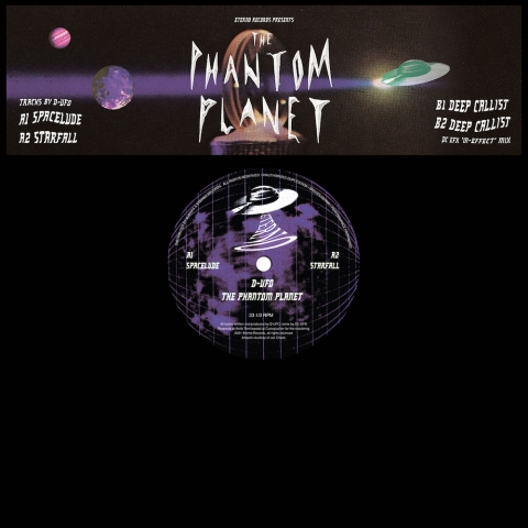 ( ET 001 ) D-UFO - The Phantom Planet EP ( 12" vinyl ) Eterno Records