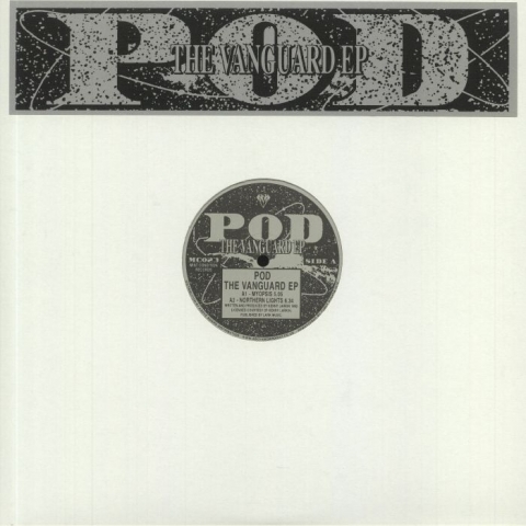 (  MC 023CLEAR ) POD aka KENNY LARKIN - The Vanguard EP (reissue) (clear vinyl double 12") Mint Condition UK