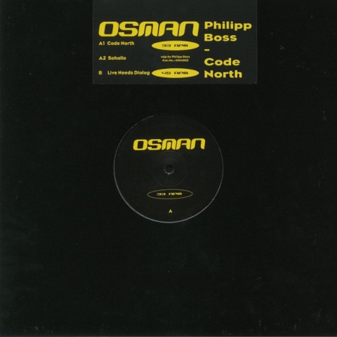 ( OSM 002 )  Philipp BOSS - Code North (12") Osman Germany
