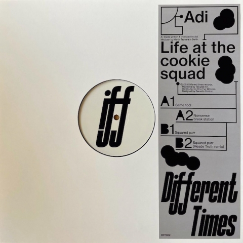 ( DIFF 002 ) ADI - Life At The Cookie Squad ( 12" ) Different Times