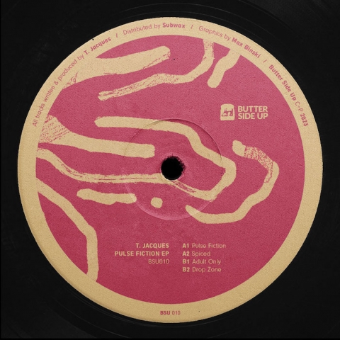 ( BSU 010 ) T. JACQUES - Pulse Fiction EP ( 12" ) Better Side Up