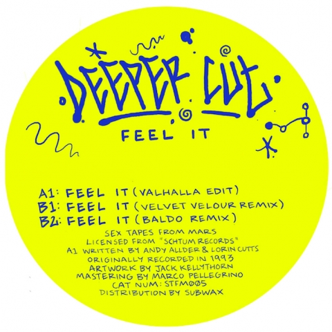 ( STFM 005 ) DEEPER CUT - Feel It Remixes ( 12" ) Sex Tapes From Mars