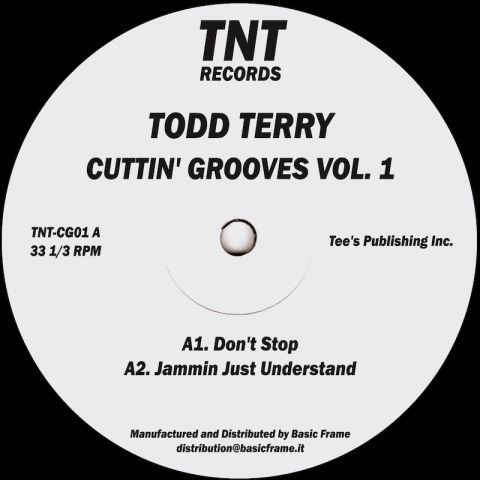 ( TNT-CG 01 ) TODD TERRY - Cuttin' Grooves Vol. 1 ( 12" vinyl ) TNT Records