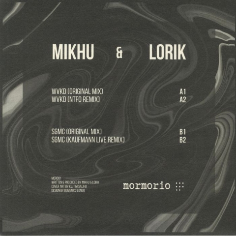 ( MOR 001 ) MIKHU / LORIK - MOR 001 (limited 180 gram grey marbled vinyl 12") Mormorio Germany