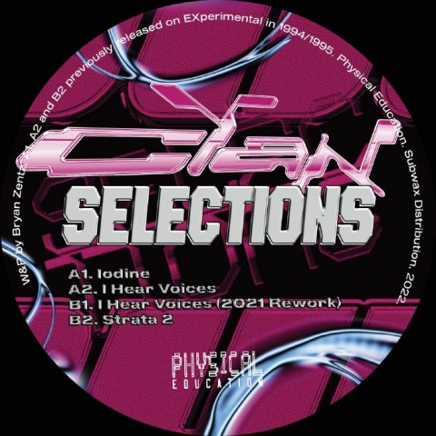 ( PE 010 ) CYAN - Selections ( 12" vinyl ) Physical Education