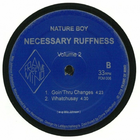 ( FOM 006 ) NATURE BOY - Necessary Ruffness Volume 2 (12") Frame Of Mind Holland