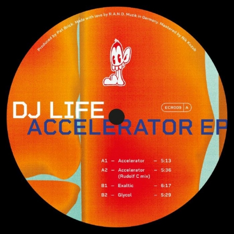 ( ECR 009 ) DJ LIFE - Accelerator EP (12") Echocentric