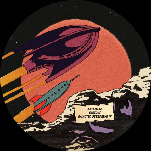 ( ANTAM 008 ) SONIC RESISTANCE / BEQA - Galactic Overdrive EP ( 12" vinyl ) Atam Records