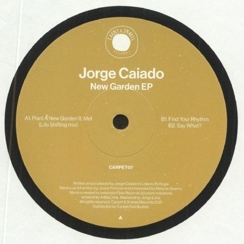 (  CARPET 07 ) JORGE CAIADO - New Garden EP (12") Carpet & Snares Portugal