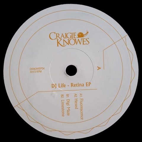 ( CKNOWEP 34 ) DJ LIFE - Retina EP (12") Craigie knowes