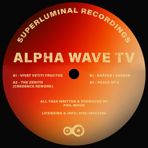 ( SUPLU 011 ) PHIL MOON - Alpha Wave EP (12") Superluminal