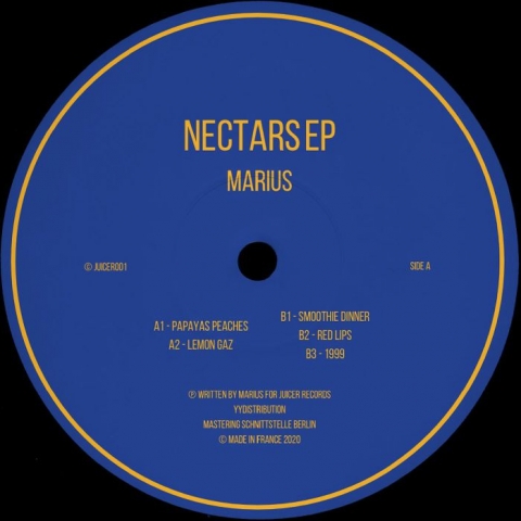 ( JUICER 001 ) MARIUS - Nectars EP (12") Juicer France