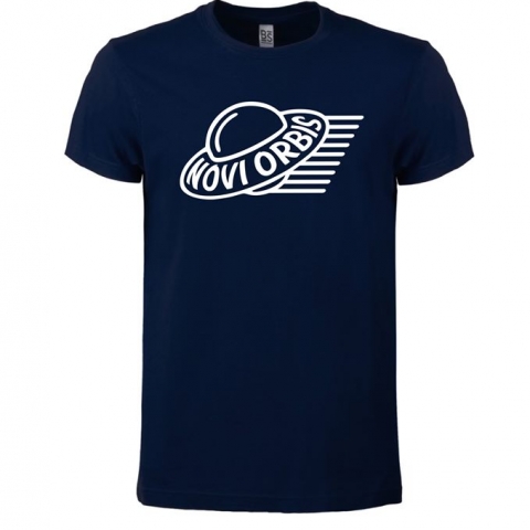 T-Shirt Novi Orbis - Size XL / BS010 blu navy NY with white stamp