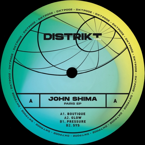 ( DKTP 002 ) JOHN SHIMA - Paris EP (12") Distrikt Paris