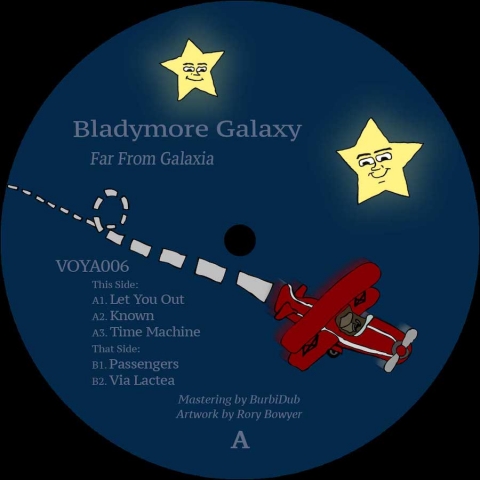 ( VOYA 006 ) BLADYMORE GALAXY - Far From Galaxia ( 12" vinyl ) Free Voyage