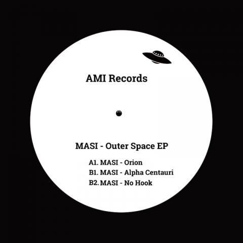 ( AMI 001 ) MASI - Outer Space EP ( 12" ) AMI Records