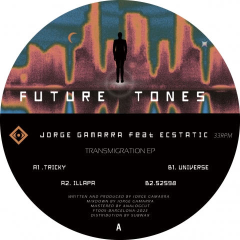 ( FT 005 ) JORGE GAMARRA FEAT. ECSTATIC - Transmigration EP ( 12" ) Future Tones