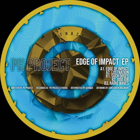 ( PTN 022 ) PH PROJECT - Edge Of Impact EP (12" ) Partisan