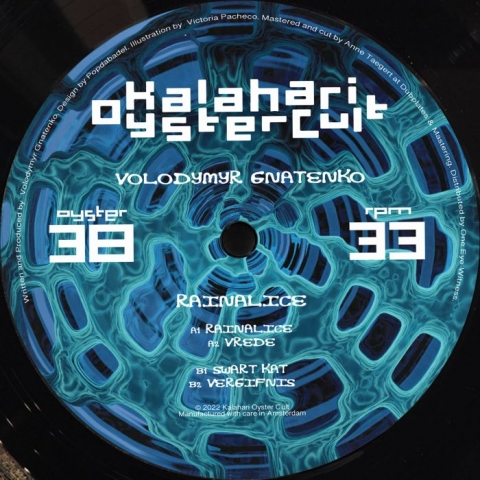 ( OYSTER 38 ) Volodymyr GNATENKO - Rainalice (2xLP) Kalahari Oyster Cult