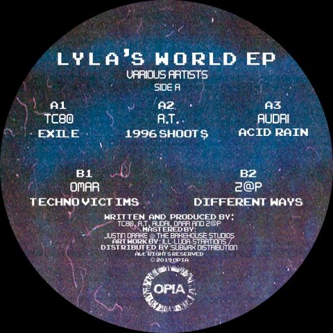 ( OPIA 003 ) VARIOUS - Lyla's World EP (12") Opia Records