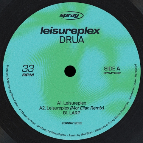 ( SPRAY 002 ) DRUA - Leisurplex ( 12" vinyl ) Spray