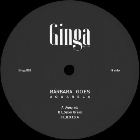 ( GINGA 002 ) Barbara GOES - Aquarela (12") Ginga France