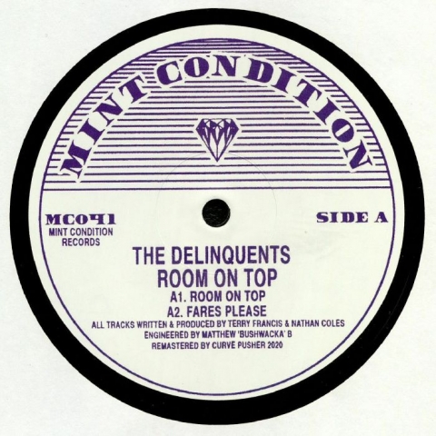 ( MC 041 ) The DELINQUENTS - Room On Top (12") Mint Condition