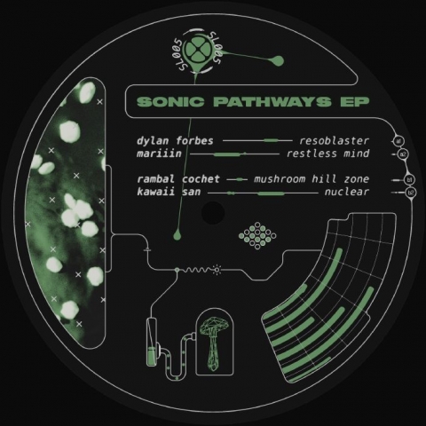 ( SPCLAB 005 ) Dylan FORBES / MARIIIN / RAMBAL COCHET / KAWAII SAN  - Sonic Pathways EP (12") Space Lab