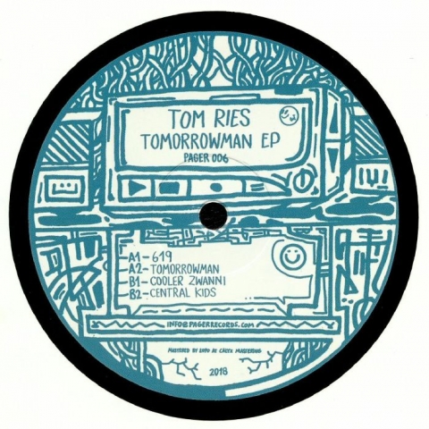 (  PAGER 006 ) Tom RIES - Tomorrowman EP (12") Pager