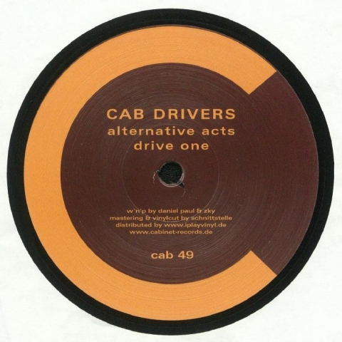( CAB 49 ) CAB DRIVERS - Alternative Acts (12" in die-cut sleeve) Cabinet Germany