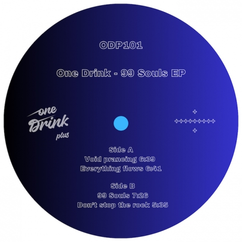 ( ODP 101 ) ONE DRINK PLUS - 99 Souls EP ( 12" ) One Drink Plus