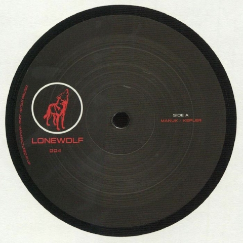 ( LONEWOLF 004 ) MANUK  / KEPLER / AC130 / OTIS - LONEWOLF 004 (140 gram vinyl 12") Lonewolf