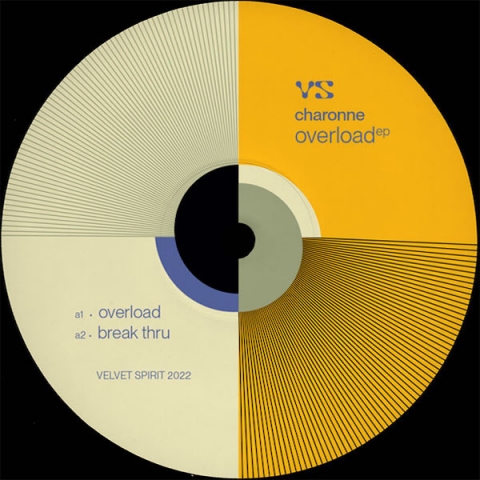 ( VS 001 ) CHARONNE - Overload EP ( 12" vinyl ) Velvet Spirit