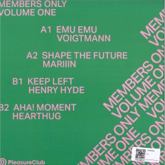 (  PCLUB 014 ) VOIGTMANN / MARIIIN / HENRY HYDE / HEARTHUG - Members Only Vol 1 EP (12") Pleasure Club
