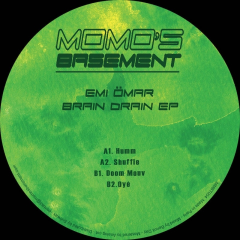 ( MMBT 004 ) EMI ÖMAR - Brain Drain EP ( 122 vinyl ) Momo's Basement