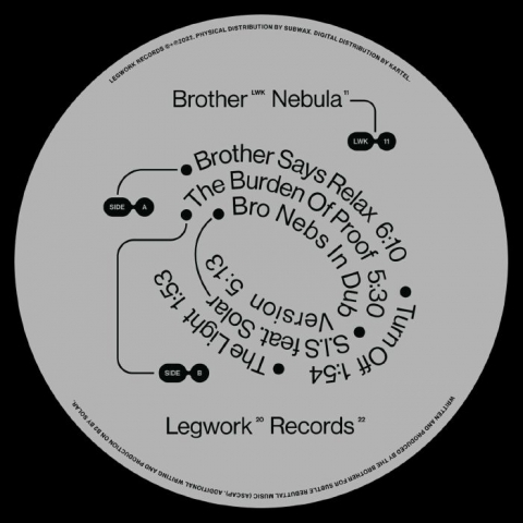 (  LWK 11 ) BROTHER NEBULA - Brother Says Relax (12") Legwork US