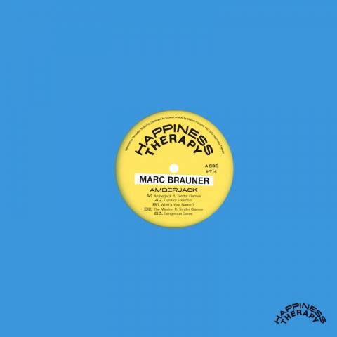 ( HT 14 ) MARC BRAUNER - Amberjack ( 12" vinyl ) Happiness Therapy